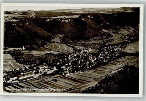 Oberlenningen Fliegeraufnahme Oberlenningen