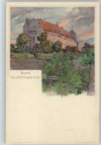 Nürnberg Burg Velten Nr. 108 AK
