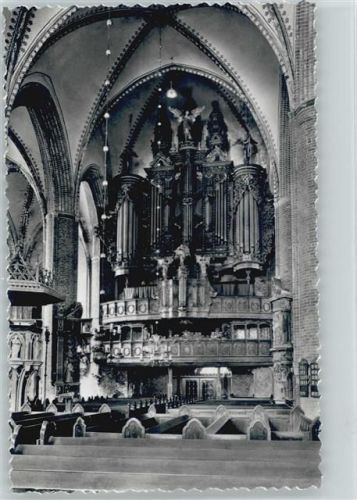 Lüneburg - St. Johannis Kirche, Orgel Foto AK