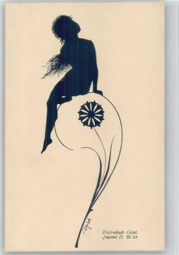 1916 Scherenschnitt - Jugend II. Blatt 38 -