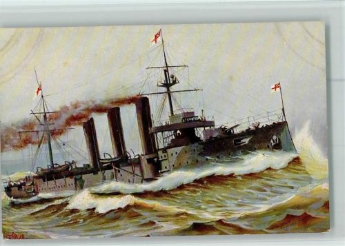 Karte Nr. 116 AK Panzerkreuzer Kent 1901 AK