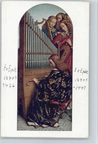 Musizierende Engel und Stand-Orgel