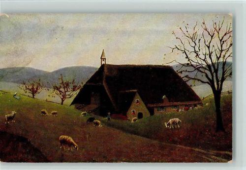 Serie IX Nr. 41 - Künstlerpostkarten aus dem Schwarzwald