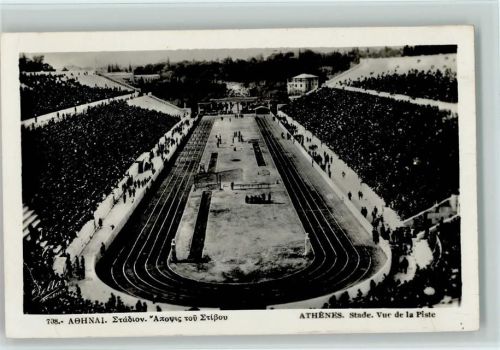 Athen - Stadion voll Menschen ca 1930 AK