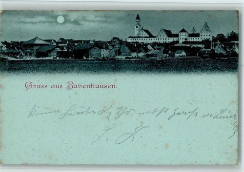 Babenhausen Gruss aus - Stockflecken
