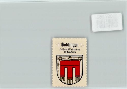 Böblingen Vignette Wappen Kaffee Hag ca 1920-1940