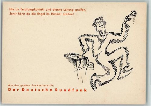 Serie I Bild 2 Funkzeitschrift - Werbung Funk