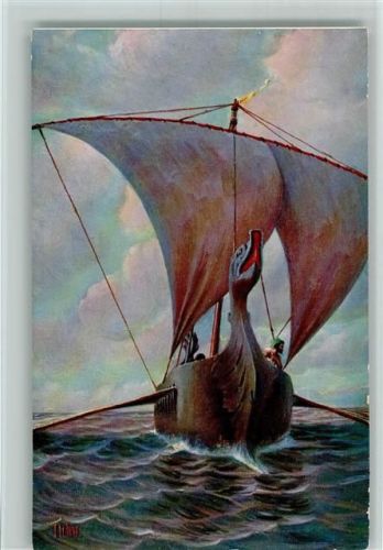 Karte Nr. 36 - Segelschiff
