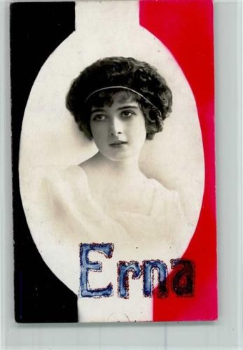 Fotoverlag Amag 61313 Effect III - Name: Erna - Frauenkopf in schwarz-weiss-rot