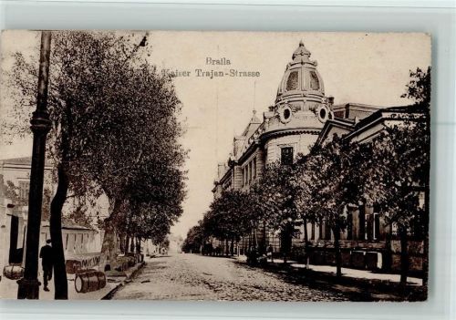 Braila 1917 - Kaiser Trajan Strasse AK Gute Erhaltung