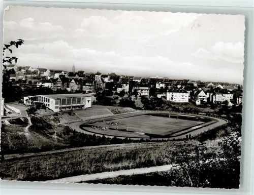 Neunkirchen 1963 TUS Sportplatz mit Halle,
