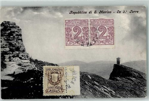 San Marino 1912 - La 3. Torre