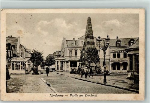 Norderney Partie am Denkmal