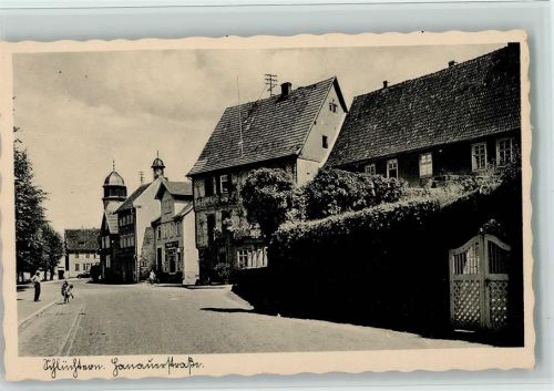 Schlüchtern Hanauerstraße, gute Erhaltung AK