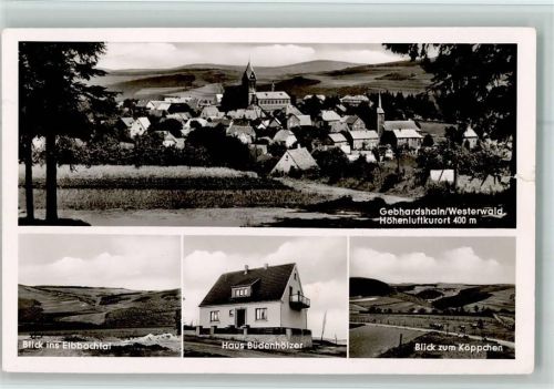 Gebhardshain Elbbachtal Haus Büdenhölzer Köppchen Westerwald