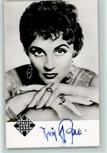 Lissy Pat Original Autogramm Schlagersänger
