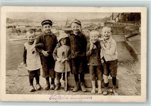 1918 Kölsche Rabauken - Kinder Lausbuben , gute Erhaltung AK