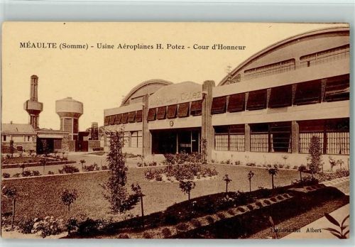 80810 Meaulte - Usine Aéroplanes H. Potez Cour d'Honneur