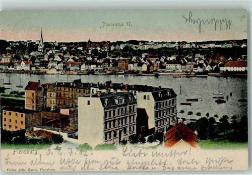 Flensburg 1903 Panorama II