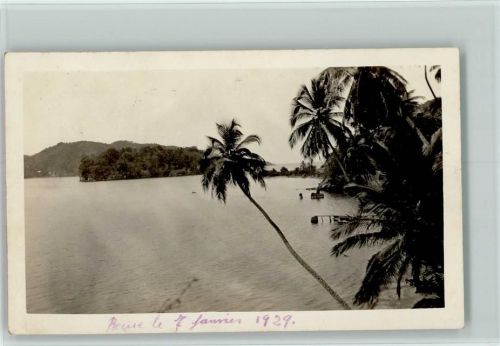 Trinidad 1928 Foto AK Ansicht von Buchten
