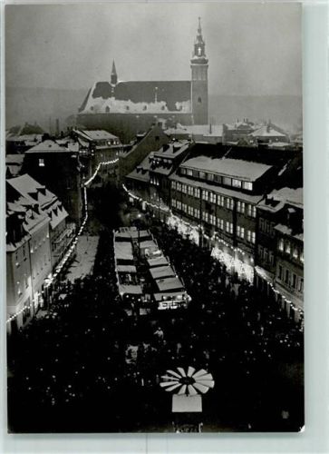08289 O9412 Schneeberg , Erzgeb - Weihnachtszeit Weihnachtsmarkt