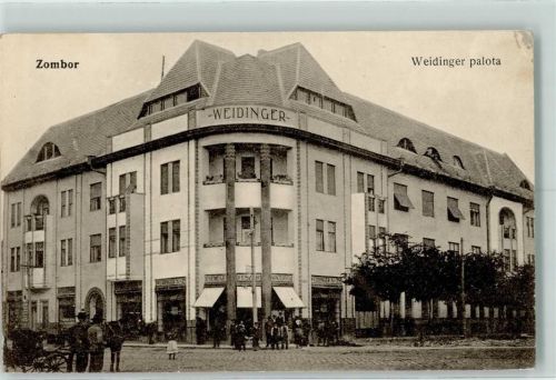 Zombor Weidinger palota