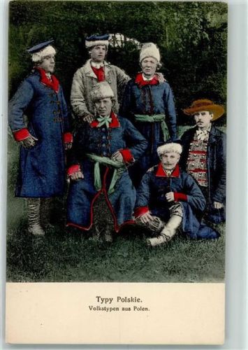 Typy Polskie Volkstypen aus Polen
