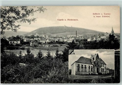 Hofheim Kapelle Meisterturm Neuer Bahnhof