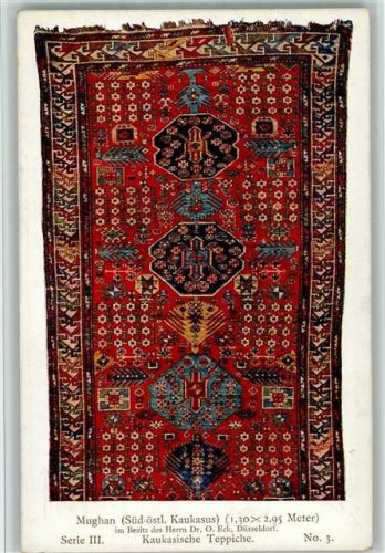 Serie III Nr. 3 Meisterstücke orientalischer Knüpfkunst in Bildern AK