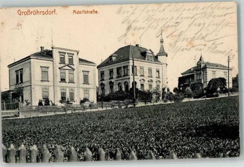 Großröhrsdorf 1914 Adolfstraße