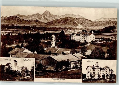 Oelkofen Schloss Schule Berge
