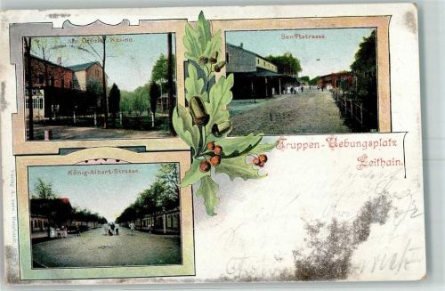 Zeithain Truppen-Übungsplatz Am Offizier-Kasino Senfftstraße König-Albert-Straße Eichenlaub