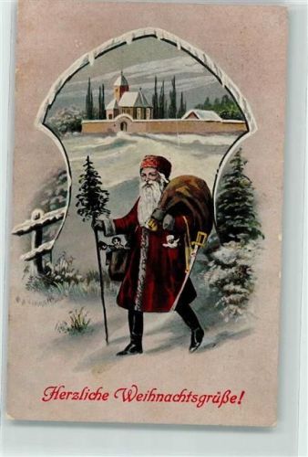 1919 Puppen schauen aus dem Mantel AK