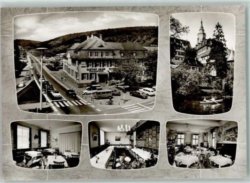 Lustnau Gasthaus-Metzgerei zum Adler Gastraum Saal