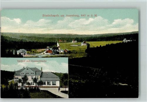 Steinbach 1909 Gasthof und Sommerfrische AK