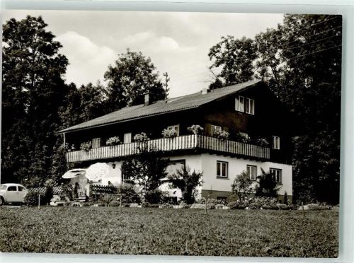 Niedersonthofen Gasthaus Köberle Auto Ort lt. Fotograf