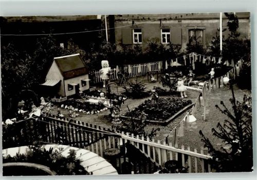 04741 O7304 Roßwein - Puppen Garten Ort handschriftlich