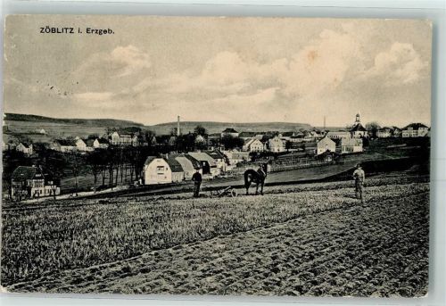 Zöblitz 1915 Pflug