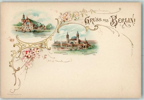 Treptow 1896 Verlag Hagelberg Nahrungsmittel Gebäude AK