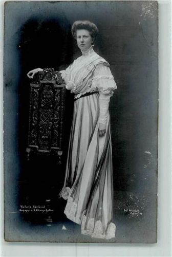 Victoria Adelheid Hertogin von S. Coburg-Gotha 1907