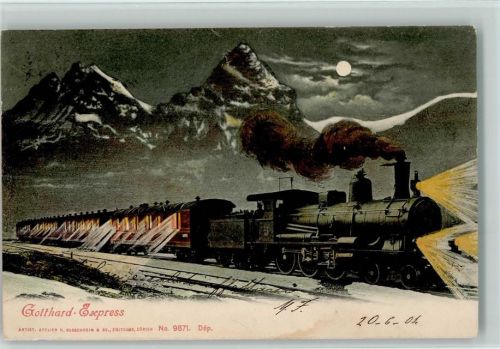 1903 Gotthard Express - Guggenheim 9871 AK