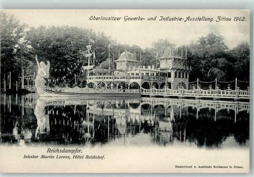 Zittau 1902 Gewerbe Ausstellung 1902 AK