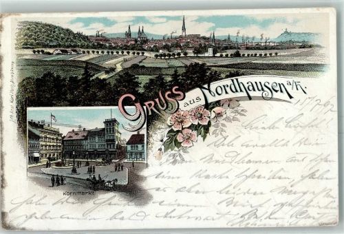 Nordhausen 1897 Kornmarkt