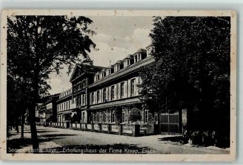 56170 W5413 Sayn Gebrauchsspuren Erholungshaus der Firma Krupp