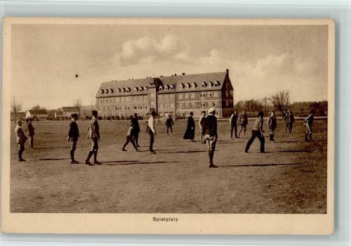 89165 W7905 Dietenheim , Iller - Realschule mit Handelsabteilung und Internat Herz-Jesu-Heim Spielplatz