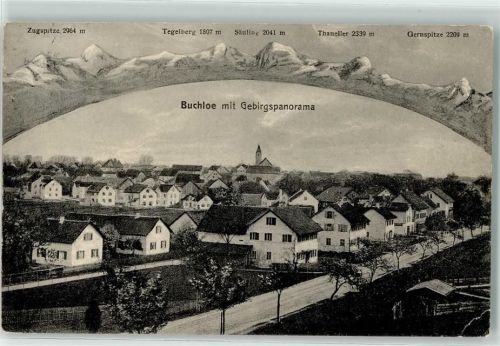 Buchloe Dorfstraße Alpen