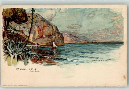 Beaulieu Velten Verlag Nr. 457 AK Wielandt, M. Lithographie