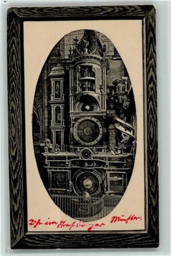 Strasbourg 1911 Astronomische Uhr im Münster