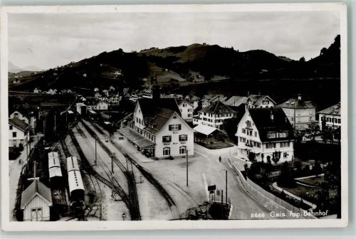 Gais 1939 Verlag Hans Gross 8668 - Bahnhof
