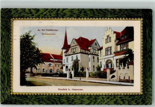 Kleefeld 1918 Fichtelstraße Petrikirche